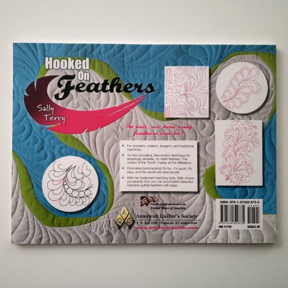 Feather Quilting Books, Bundle of 3 BRAND NEW for Home Machine or Longarm - Picture 2 of 5
